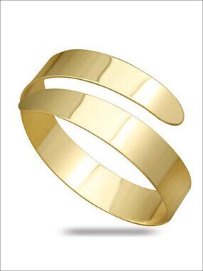Metal Snake Arm Cuff Armlet Bangle Adjustable Statement Bracelet Costume Jewelry